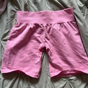 NVGTN Vibrant Pink Athletic Shorts